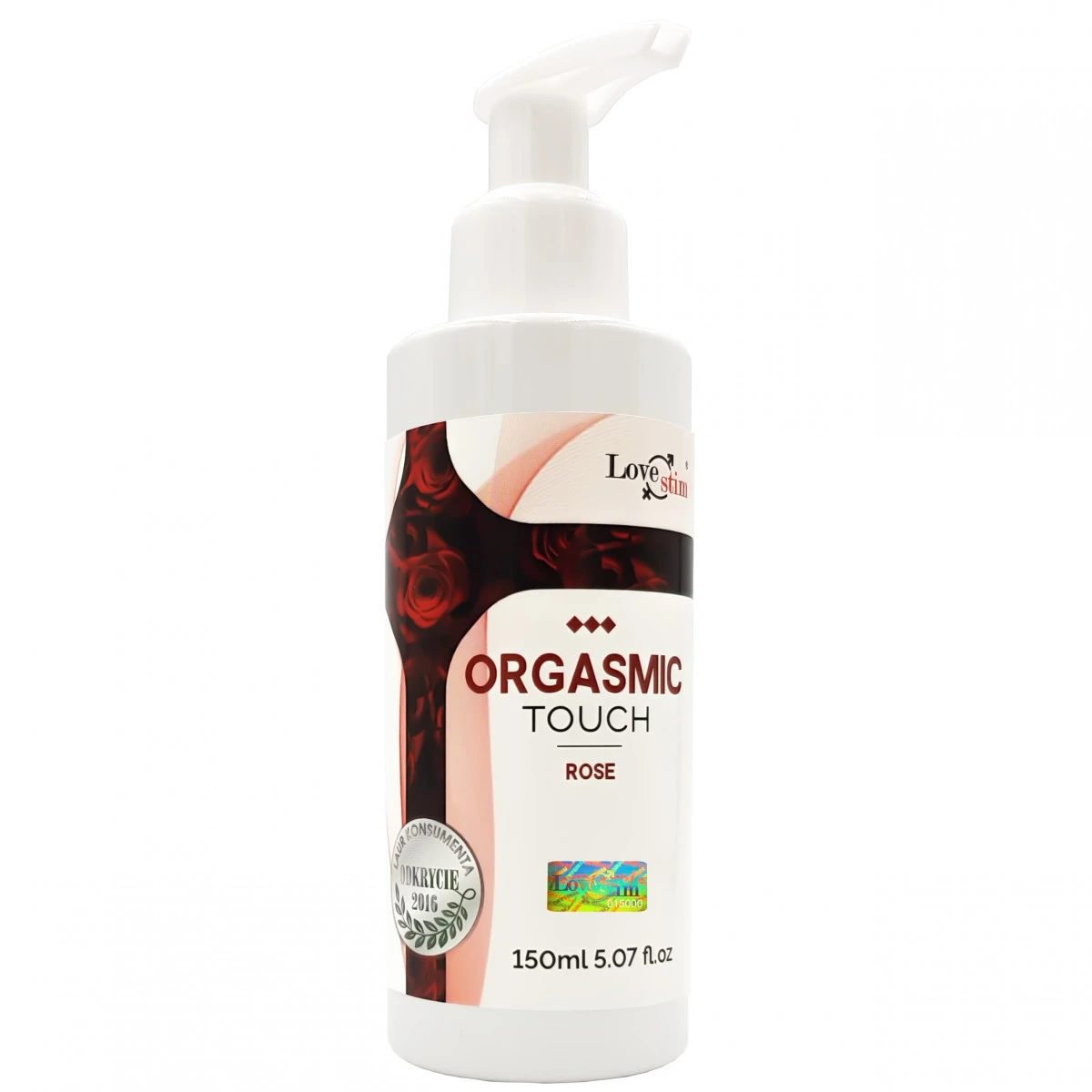 Orgasmic Touch - żel do masażu o zapachu róż