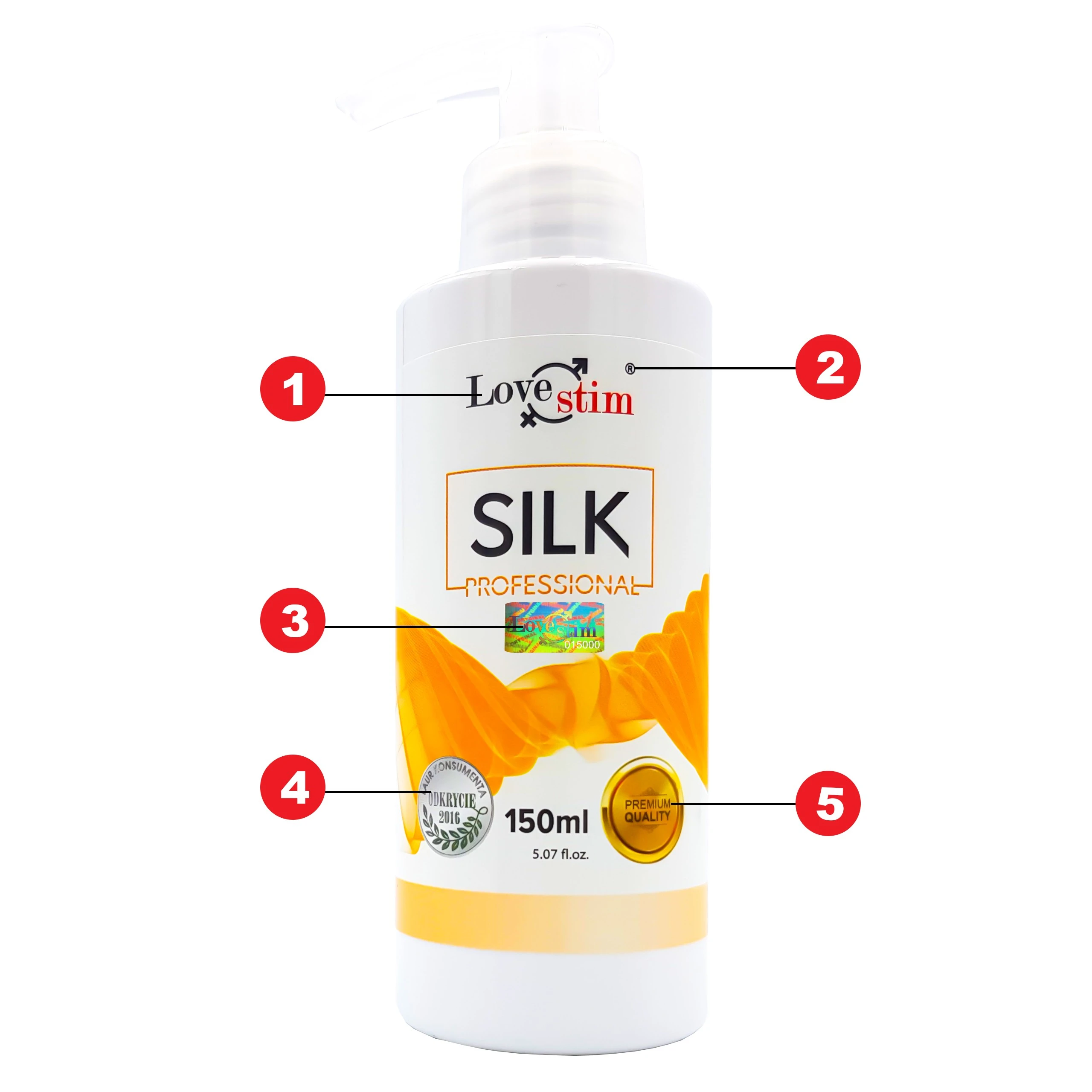 Silk Professional - lubrykant wyjątkowo nawilżający - 150ml