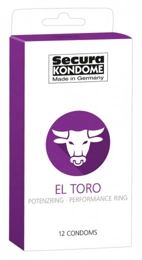 Prezerwatywy Secura El Toro - 12 sztuk