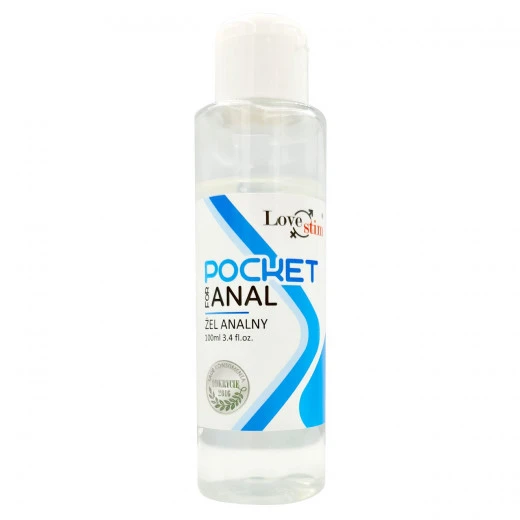 Pocket for Anal - 100ml kieszonkowy lubrykant analny