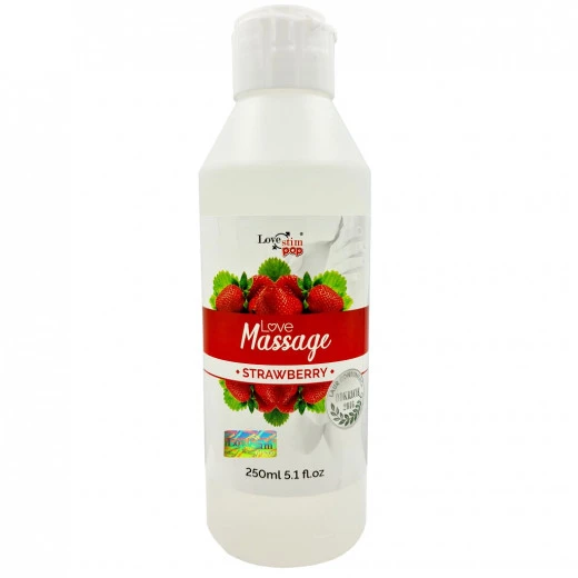 Żel do masażu Love Massage Truskawkowy Strawberry
