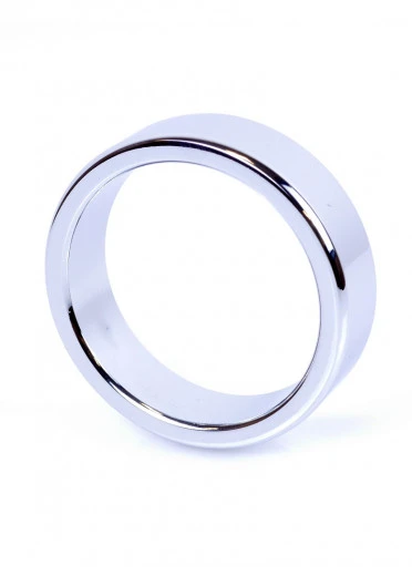 Metalowy pierścień na penisa - rozmiar Large