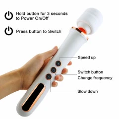 Magic Wand Super Powerful - bezprzewodowy masażer