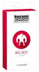 Prezerwatywy Secura Big Boy 60mm - 12 sztuk