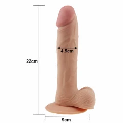 Ultra duże realistyczne dildo - 22 cm