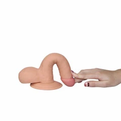 Klasyczne dildo z przyssawką 18 cm - LoveToy